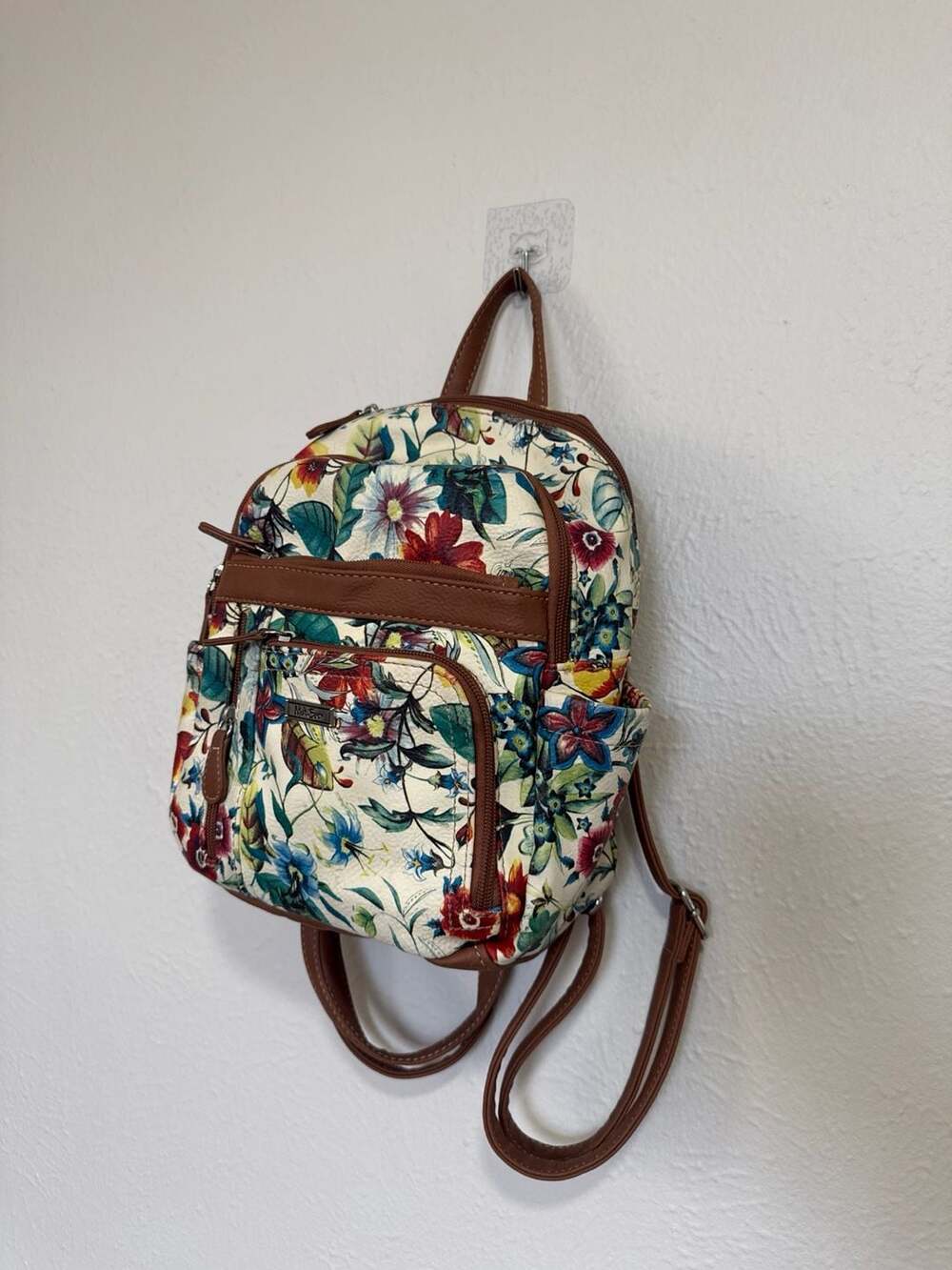 Multisac Adele Mini Backpack In Vienna Floral Pri… - image 3